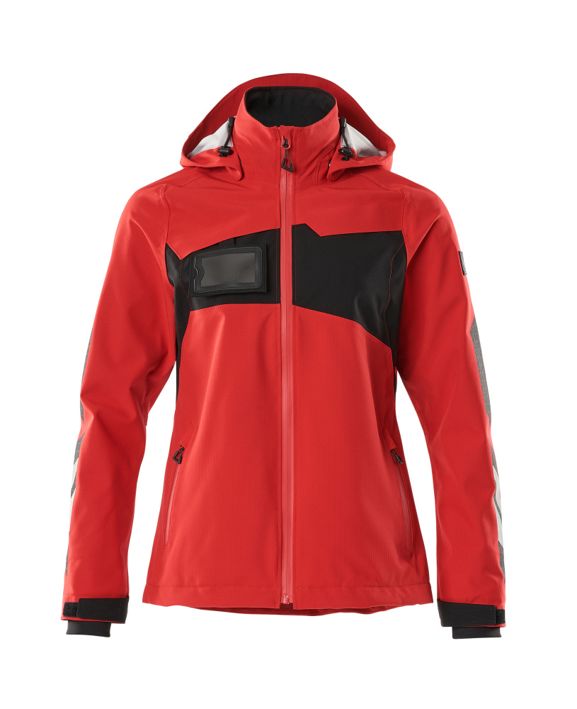 Giacca antivento ACCELERATE rosso/nero