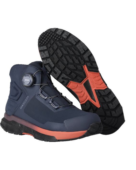 Stivali antinfortunistiche FOOTWEAR CUSTOMIZED Blu navy scuro/bordeaux