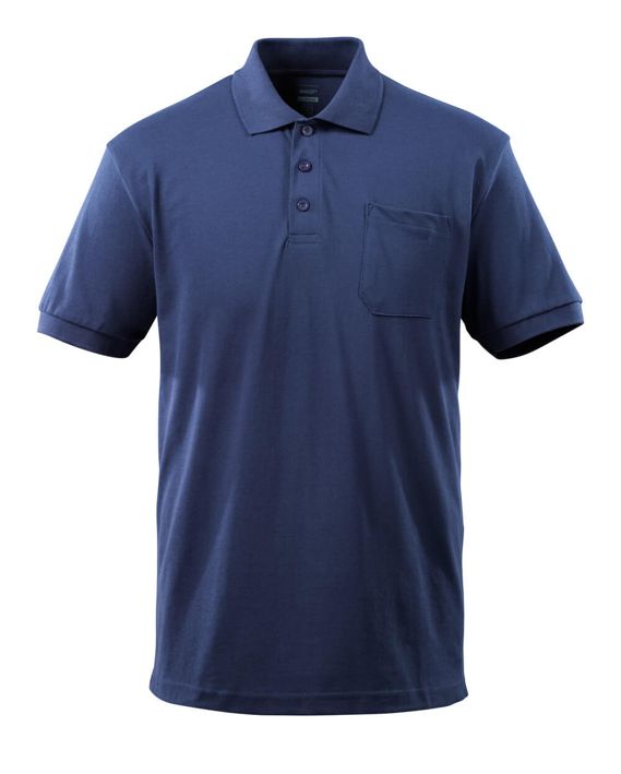 Polo con tasca sul petto CROSSOVER blu navy