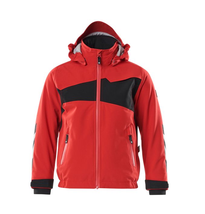 Giacca antifreddo da bambino ACCELERATE rosso/nero