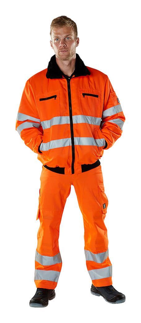 Giacca da pilota SAFE ARCTIC hi-vis arancio
