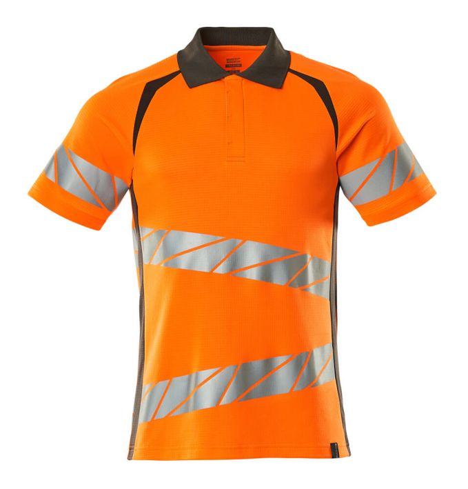 Polo ACCELERATE SAFE hi-vis arancio/antracite scuro