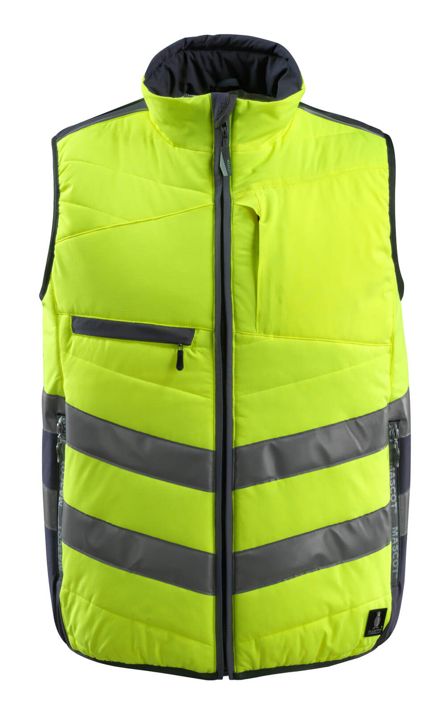 Gilet antifreddo SAFE SUPREME hi-vis giallo/blu navy scuro