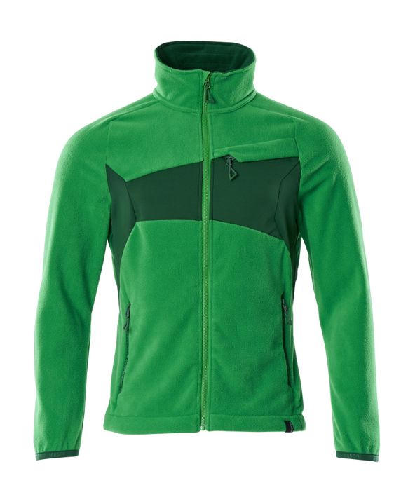 Giacca in pile ACCELERATE verde prato/verde
