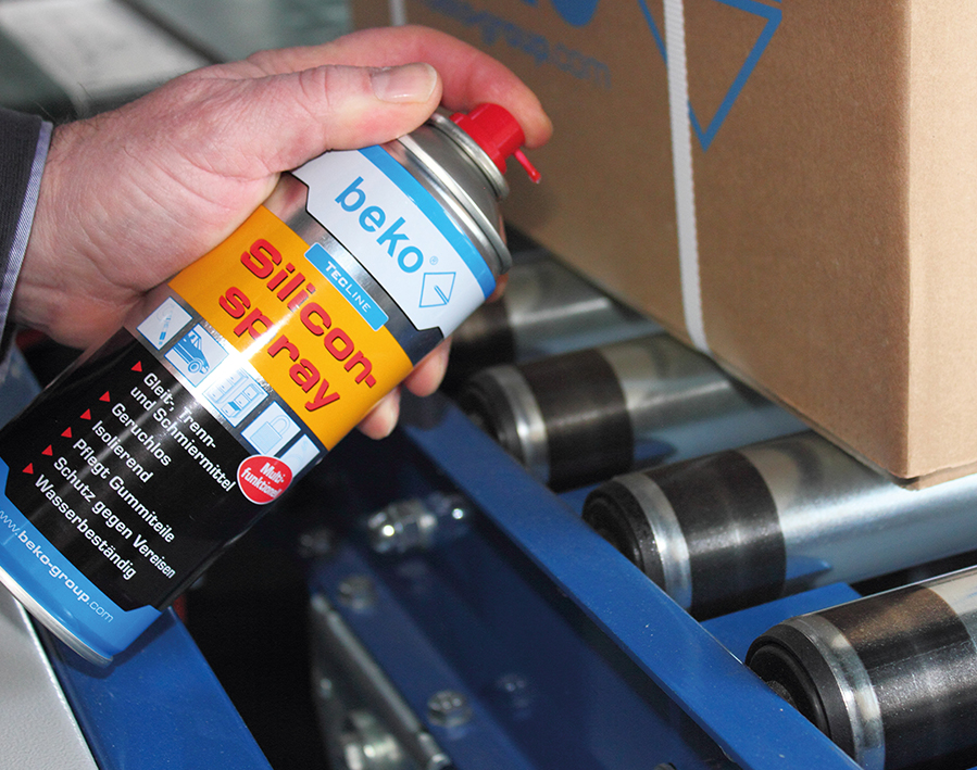 Silicone spray 