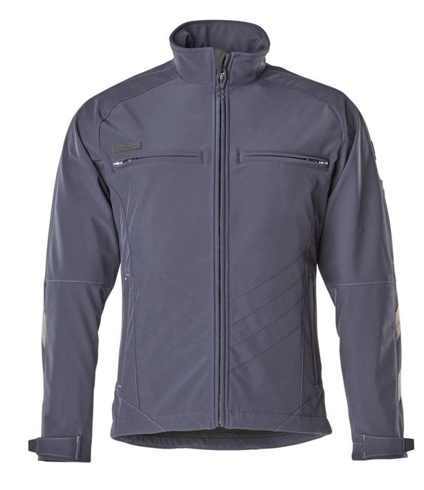 Giacca Softshell UNIQUE blu navy scuro