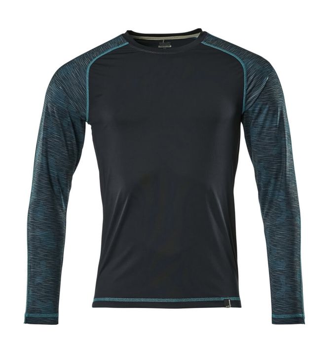 Maglietta, a maniche lunghe ADVANCED blu navy scuro