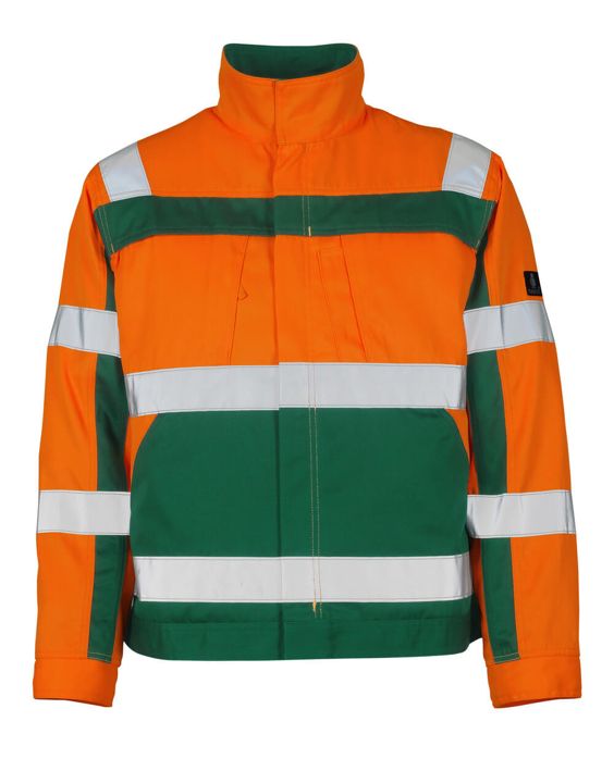 Giacca SAFE COMPETE hi-vis arancio/verde