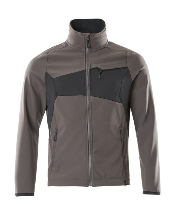 Giacca Softshell ACCELERATE antracite scuro/nero