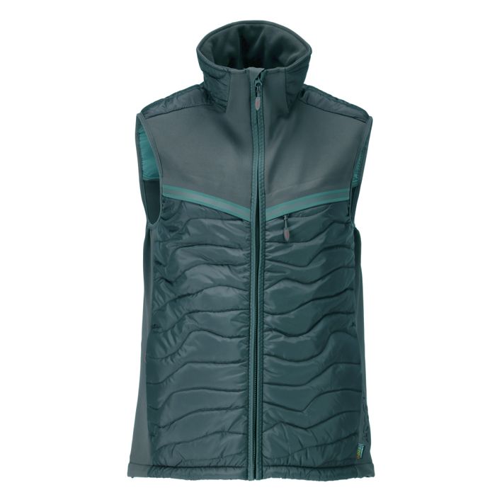 Gilet termico CUSTOMIZED verde foresta