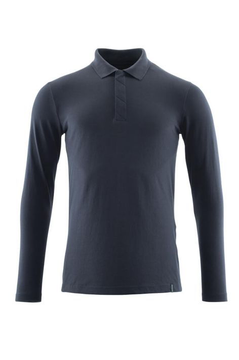 Polo, a maniche lunghe CROSSOVER blu navy scuro