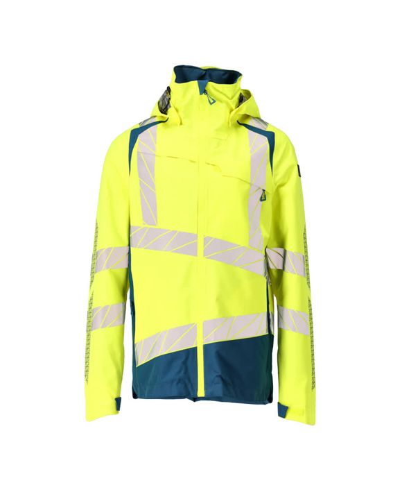 Giacca antivento ACCELERATE SAFE hi-vis giallo/petrolio scuro