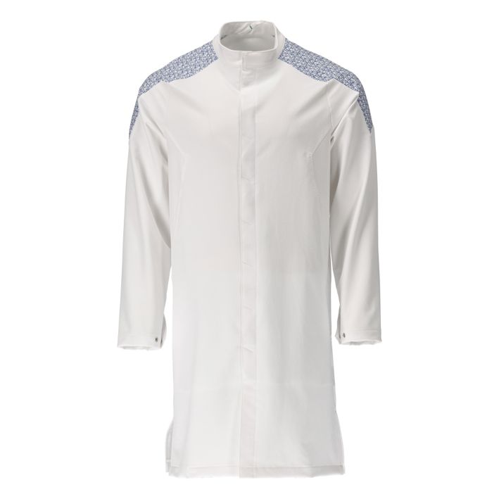 Camice da Magazzino FOOD & CARE bianco/azzurro