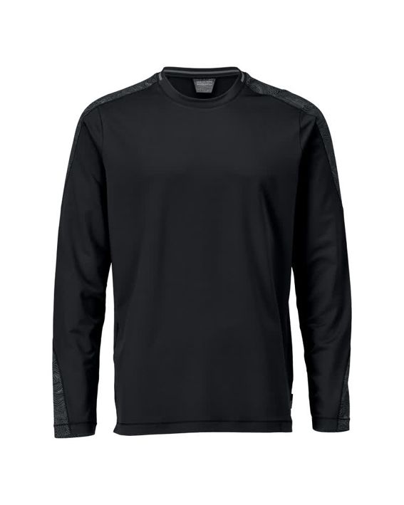 Maglietta, a maniche lunghe CUSTOMIZED nero