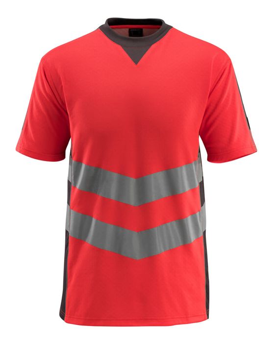 Maglietta SAFE SUPREME hi-vis rosso/antracite scuro