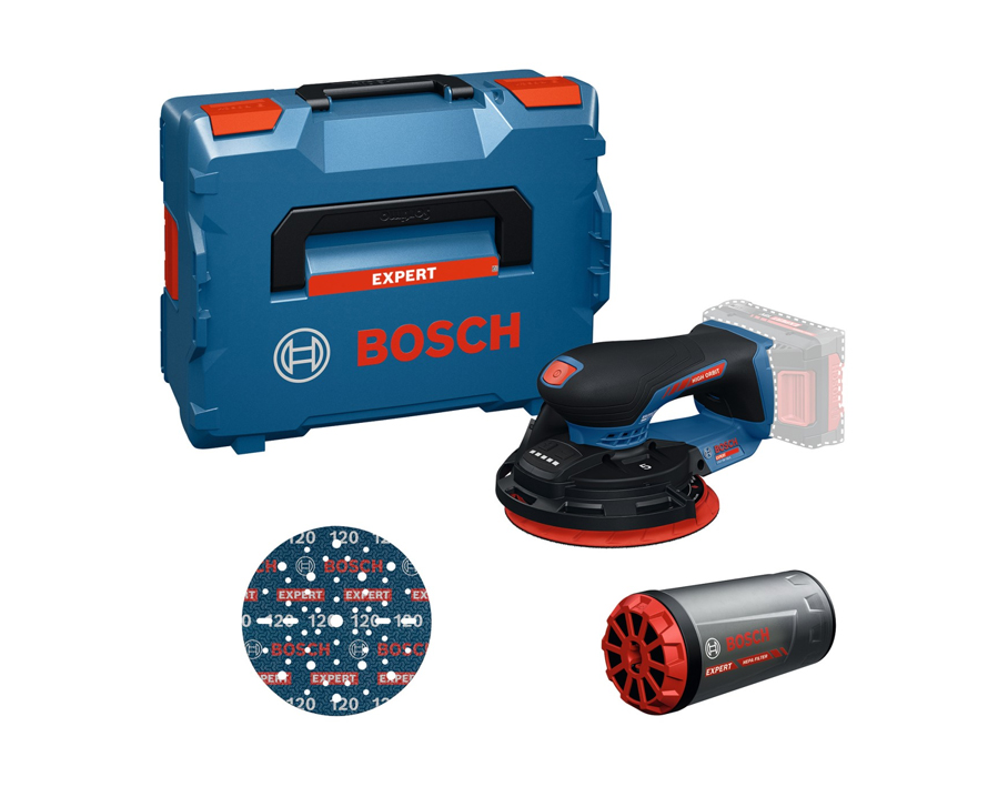 Levigatrice rotoorbitale a batteria EXEX18V-150-5 
