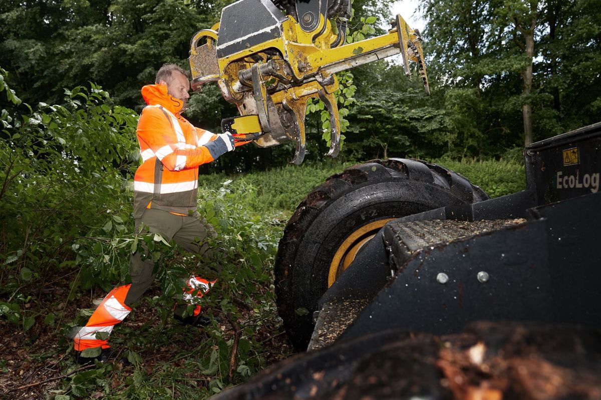Giacca antifreddo ACCELERATE SAFE hi-vis arancio/blu navy scuro