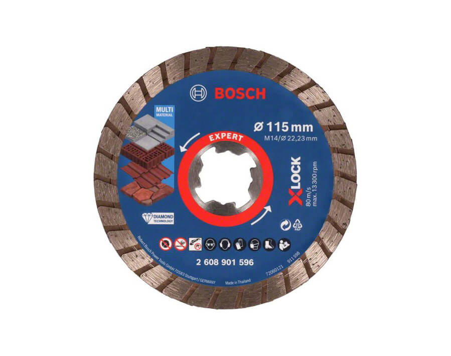 Disco diamantato Expert Multimaterial X-Lock Turbo 
