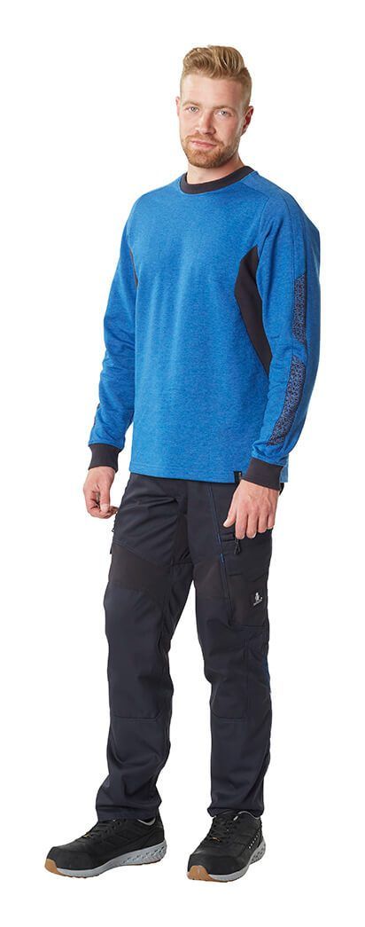 Felpa ACCELERATE azzurro/blu navy scuro