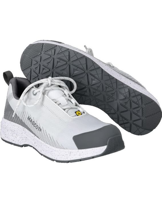 Scarpe antinfortunistiche FOOTWEAR CUSTOMIZED bianco/grigio pietra