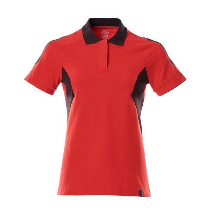 Polo ACCELERATE rosso/nero