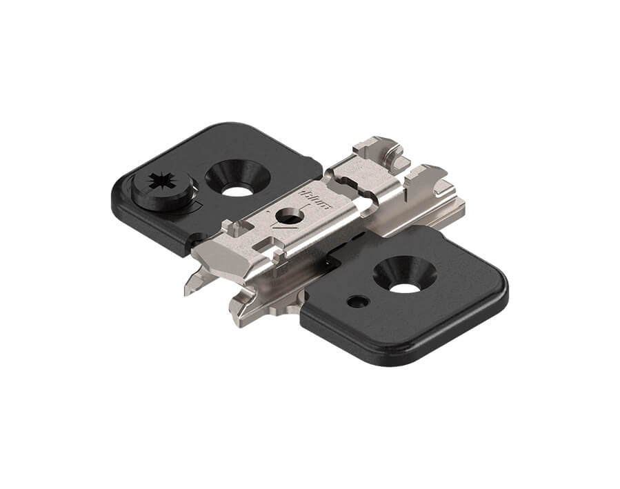 Piastrina di premontaggio a croce con eccentrico CLIP top