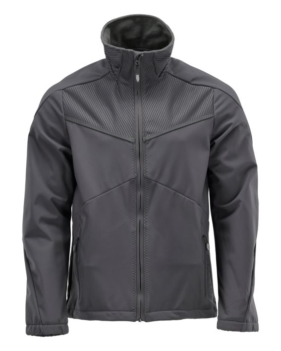 Giacca Softshell CUSTOMIZED grigio pietra