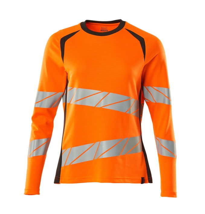 Maglietta, a maniche lunghe ACCELERATE SAFE hi-vis arancio/antracite scuro