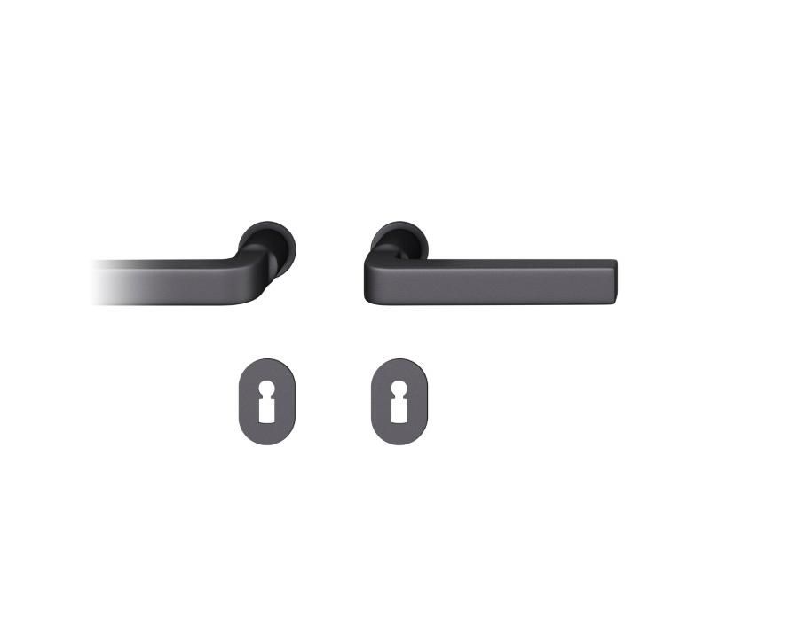 Guarnitura a maniglia con mini-rosette FSB 10 1004