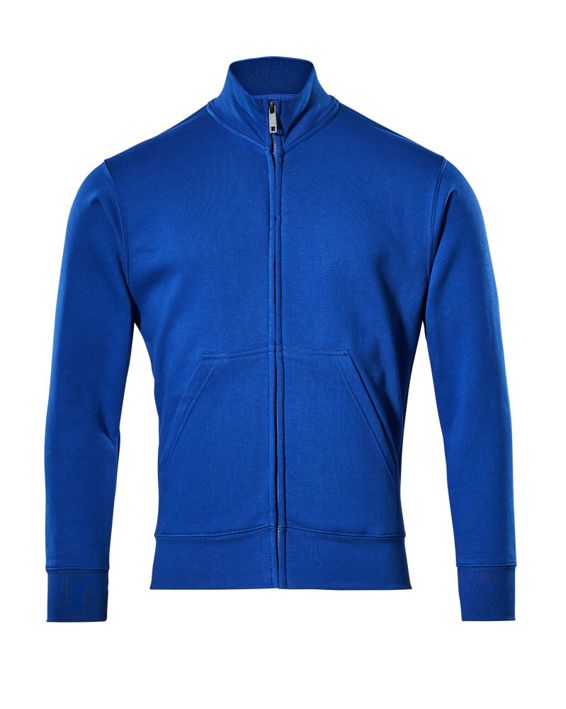 Felpa con chiusura lampo CROSSOVER blu royal