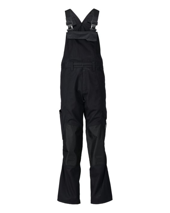Salopette con tasche porta-ginocchiere ACCELERATE nero