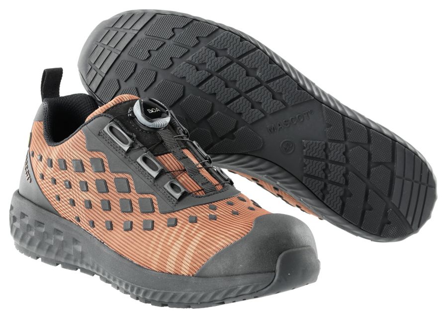 Scarpe antinfortunistiche FOOTWEAR CUSTOMIZED nocciola/nero