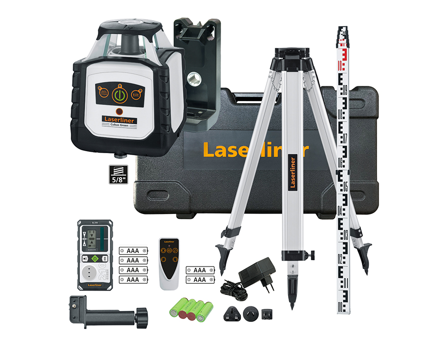 Laser rotativo con treppiede Cubus G 210 S set