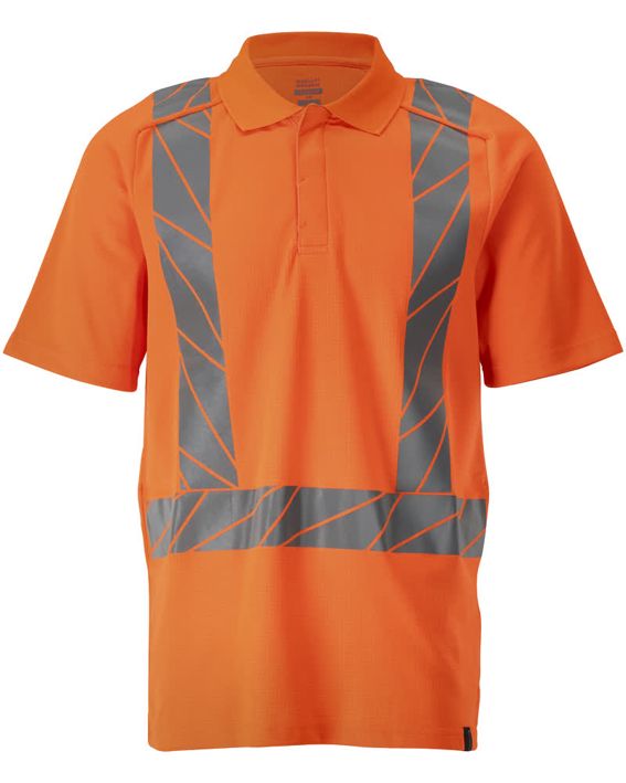 Polo ACCELERATE SAFE hi-vis arancio
