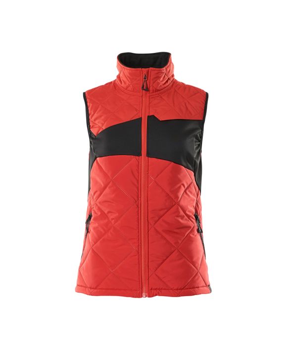 Gilet termico ACCELERATE rosso/nero