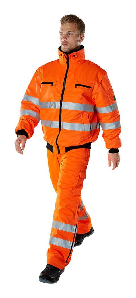 Giacca da pilota SAFE ARCTIC hi-vis arancio