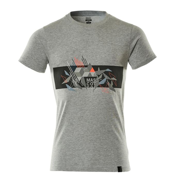 Maglietta ACCELERATE SAFE grigio/hi-vis rosso