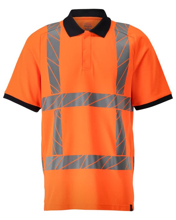 Polo ACCELERATE SAFE hi-vis arancio