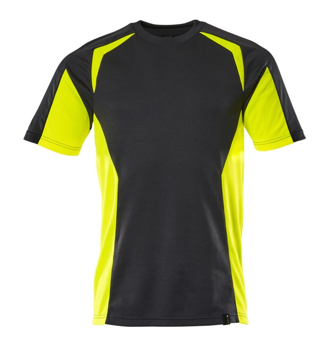 Maglietta ACCELERATE SAFE nero/hi-vis giallo
