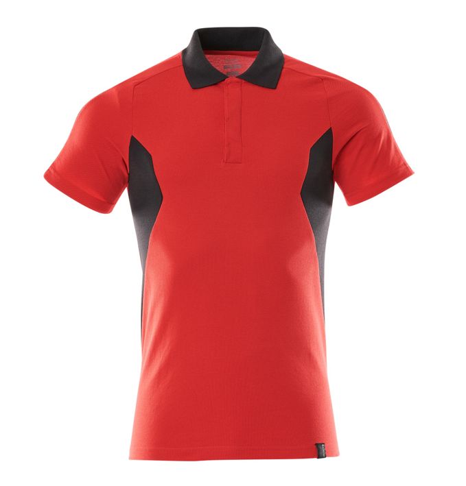 Polo ACCELERATE rosso/nero
