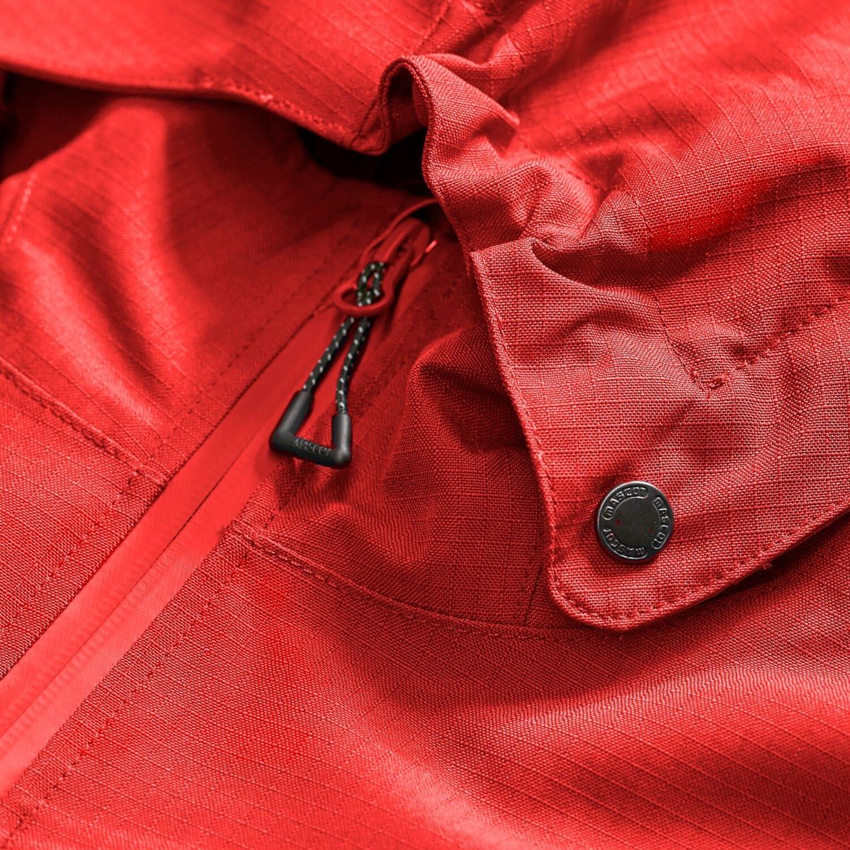 Giacca antivento ACCELERATE rosso/nero