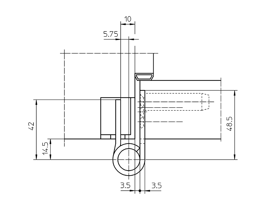 Piastra di copertura angolare VX 7560 KR