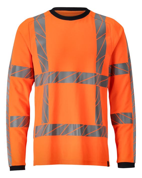 Maglietta, a maniche lunghe ACCELERATE SAFE hi-vis arancio