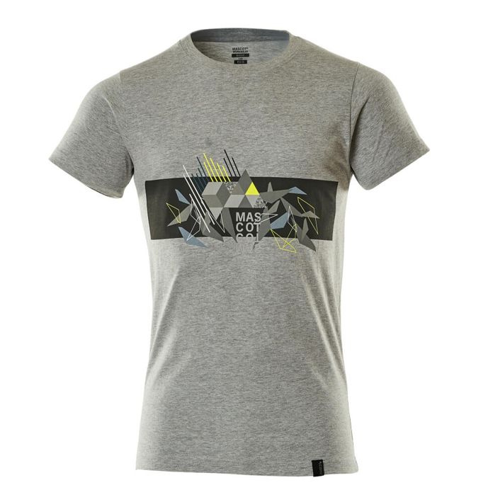 Maglietta ACCELERATE SAFE grigio/hi-vis giallo
