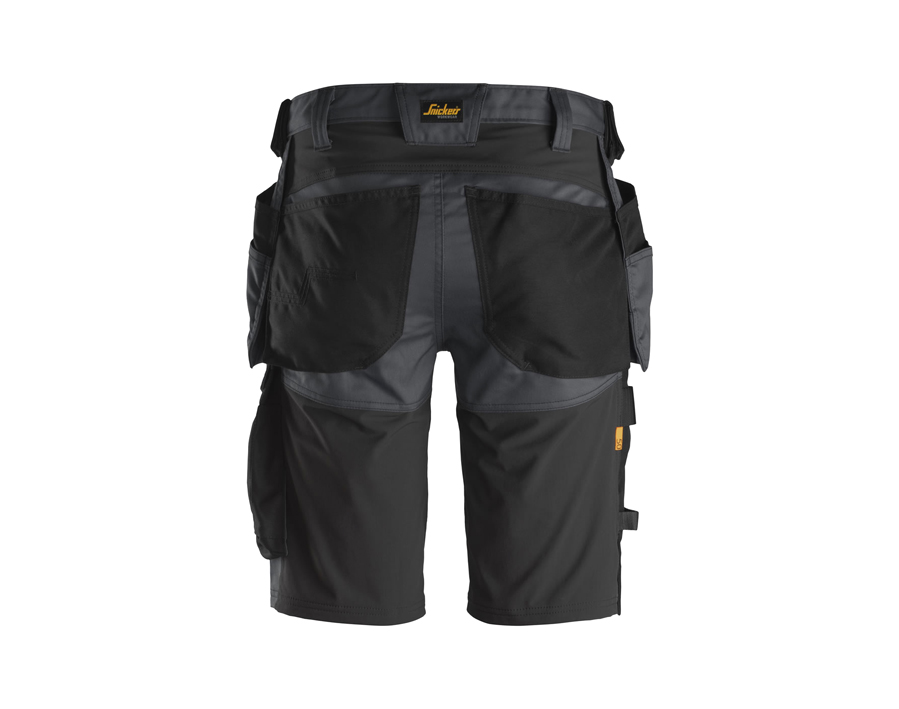 Pantaloni corti da lavoro con tasche esterne 