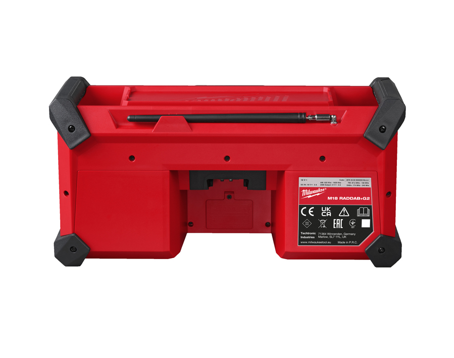 Radio da cantiere M18 RADDAB+G2-0