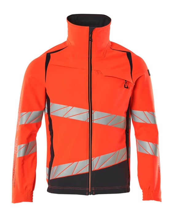 Giacca ACCELERATE SAFE hi-vis rosso/blu navy scuro