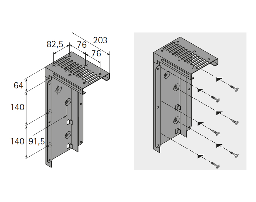 Supporto per PC Lock