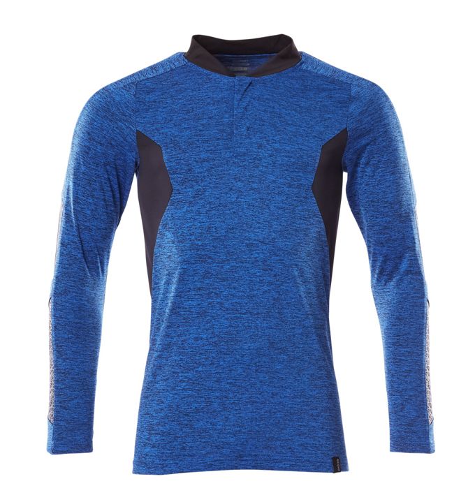 Polo, a maniche lunghe ACCELERATE azzurro/blu navy scuro