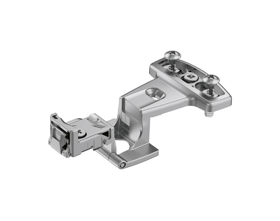 Cerniera per mobili singoli, fianchi da 16 mm e ante da 16/19 mm, fori in serie 32 mm Selekta Pro 2000